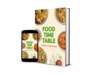 One Year Food Timetable