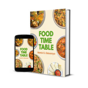 One Year Food Timetable