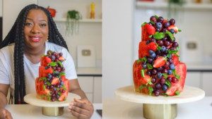 watermelon cake